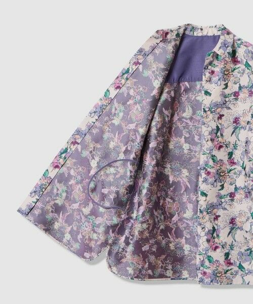 allureville / アルアバイル ミニ丈・ひざ丈ワンピース | 【LOULOU WILLOUGHBY】LIMONTAフラワージャガードシャツワンピース | 詳細14