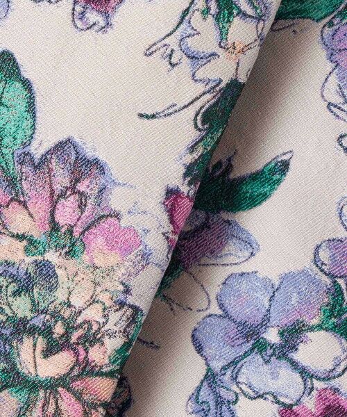 allureville / アルアバイル ミニ丈・ひざ丈ワンピース | 【LOULOU WILLOUGHBY】LIMONTAフラワージャガードシャツワンピース | 詳細16