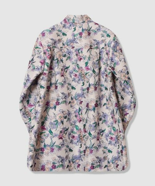 allureville / アルアバイル ミニ丈・ひざ丈ワンピース | 【LOULOU WILLOUGHBY】LIMONTAフラワージャガードシャツワンピース | 詳細9