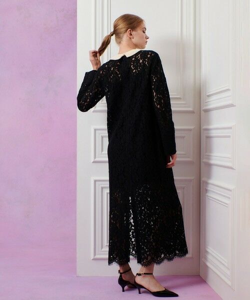 allureville / アルアバイル ロング・マキシ丈ワンピース | 【LOULOU WILLOUGHBY】パールネックレースワンピース | 詳細15