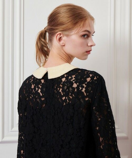 allureville / アルアバイル ロング・マキシ丈ワンピース | 【LOULOU WILLOUGHBY】パールネックレースワンピース | 詳細18