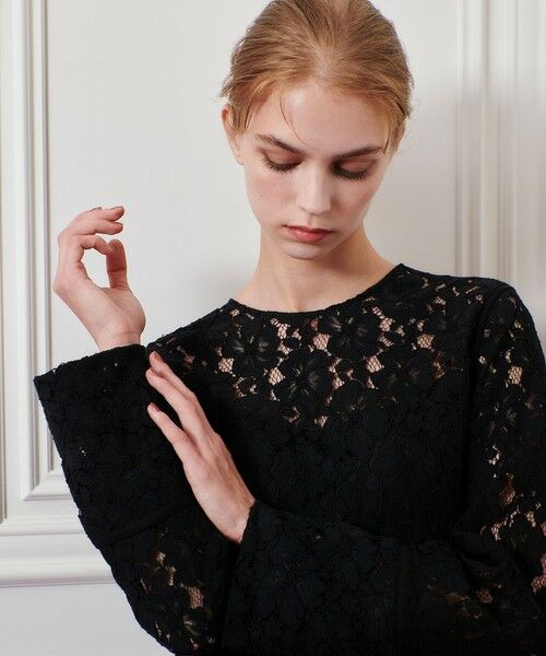 allureville / アルアバイル ロング・マキシ丈ワンピース | 【LOULOU WILLOUGHBY】パールネックレースワンピース | 詳細19