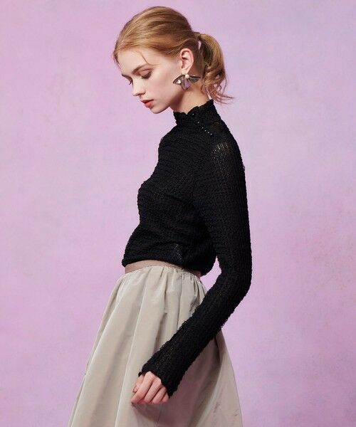 allureville / アルアバイル カットソー | 【LOULOU WILLOUGHBY】ティアードラッセルプルオーバー | 詳細13