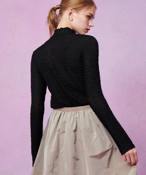 allureville / アルアバイル カットソー | 【LOULOU WILLOUGHBY】ティアードラッセルプルオーバー | 詳細14