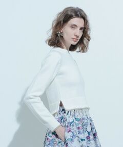 allureville / アルアバイル ニット・セーター | 【LOULOU WILLOUGHBY】パールフリンジフェザープルオーバー