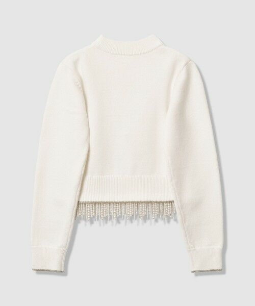 allureville / アルアバイル ニット・セーター | 【LOULOU WILLOUGHBY】パールフリンジフェザープルオーバー | 詳細10
