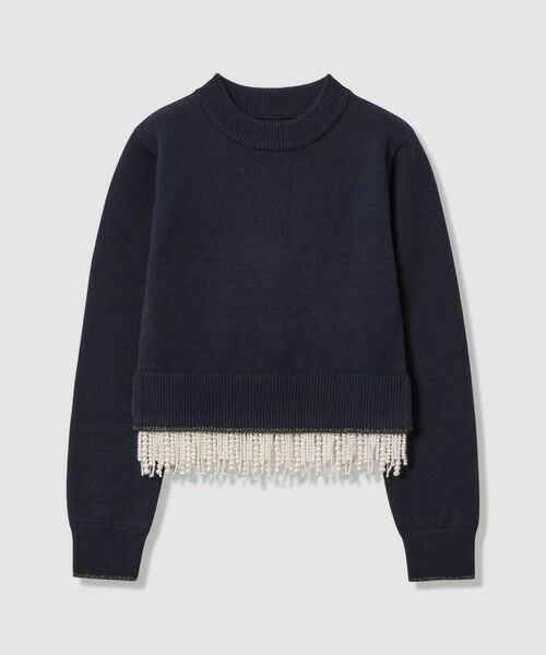allureville / アルアバイル ニット・セーター | 【LOULOU WILLOUGHBY】パールフリンジフェザープルオーバー | 詳細16