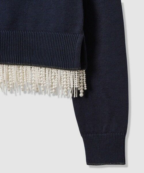 allureville / アルアバイル ニット・セーター | 【LOULOU WILLOUGHBY】パールフリンジフェザープルオーバー | 詳細18