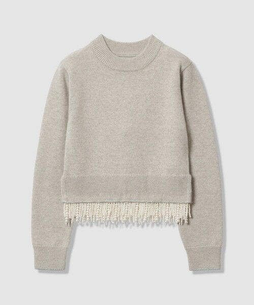 allureville / アルアバイル ニット・セーター | 【LOULOU WILLOUGHBY】パールフリンジフェザープルオーバー | 詳細24