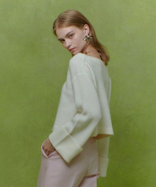 allureville / アルアバイル カットソー | 【LOULOU WILLOUGHBY】MOU CODEプルオーバー | 詳細3