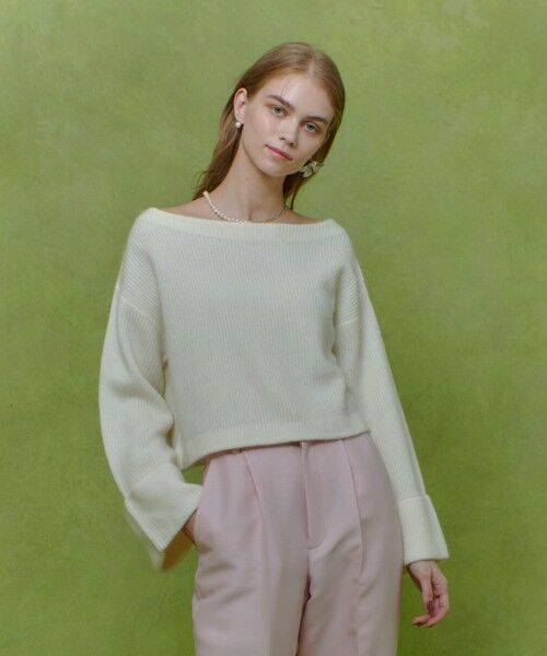 allureville / アルアバイル カットソー | 【LOULOU WILLOUGHBY】MOU CODEプルオーバー | 詳細1
