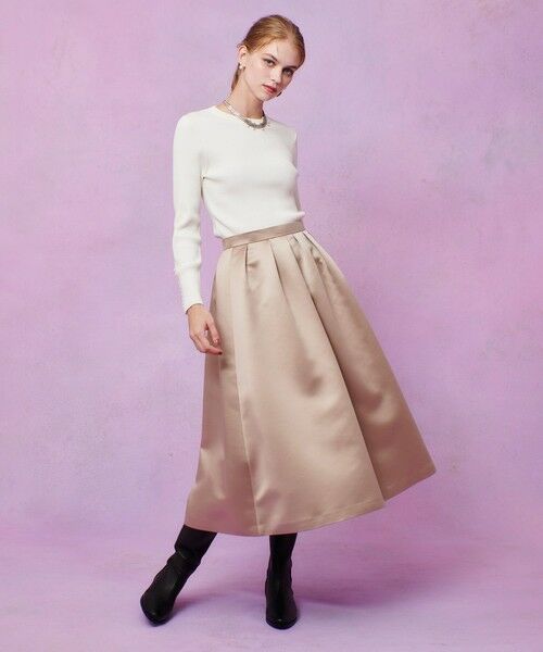 allureville / アルアバイル ニット・セーター | 【LOULOU WILLOUGHBY】フリルスリットプルオーバー | 詳細5