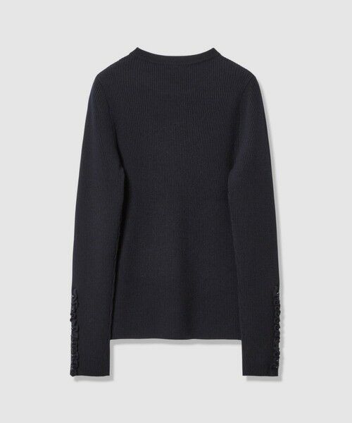 allureville / アルアバイル ニット・セーター | 【LOULOU WILLOUGHBY】フリルスリットプルオーバー | 詳細19