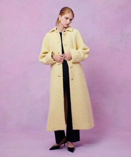 allureville / アルアバイル ダッフルコート | 【LOULOU WILLOUGHBY】ループインレーロングコート | 詳細12