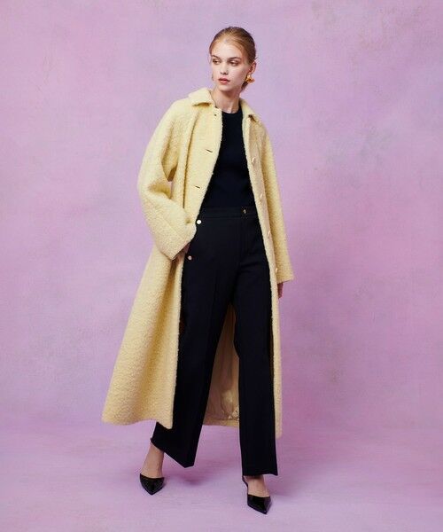 allureville / アルアバイル ダッフルコート | 【LOULOU WILLOUGHBY】ループインレーロングコート | 詳細16