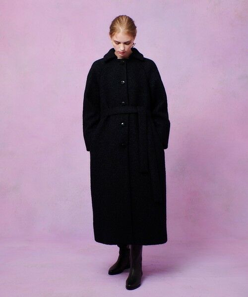 allureville / アルアバイル ダッフルコート | 【LOULOU WILLOUGHBY】ループインレーロングコート | 詳細23
