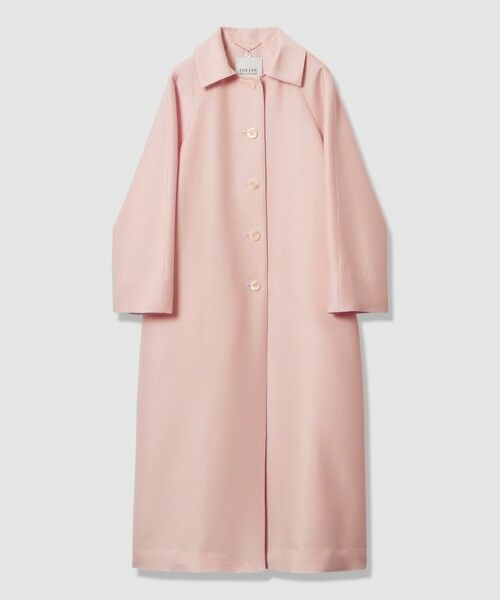 allureville / アルアバイル ダッフルコート | 【LOULOU WILLOUGHBY】シルクウールツイルロングコート | 詳細8