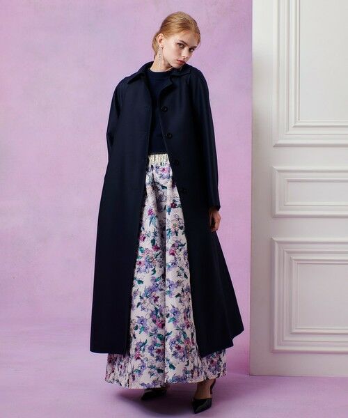 allureville / アルアバイル ダッフルコート | 【LOULOU WILLOUGHBY】シルクウールツイルロングコート | 詳細12