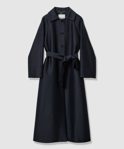 allureville / アルアバイル ダッフルコート | 【LOULOU WILLOUGHBY】シルクウールツイルロングコート | 詳細17