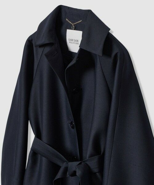allureville / アルアバイル ダッフルコート | 【LOULOU WILLOUGHBY】シルクウールツイルロングコート | 詳細21