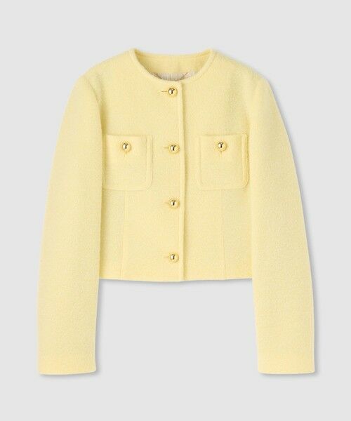 allureville / アルアバイル ノーカラージャケット | ブークレーノーカラージャケット | 詳細11