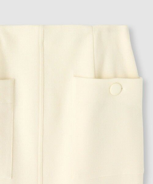 allureville / アルアバイル ロング・マキシ丈スカート | ◇カラーメルトン釦付タイトスカート | 詳細2