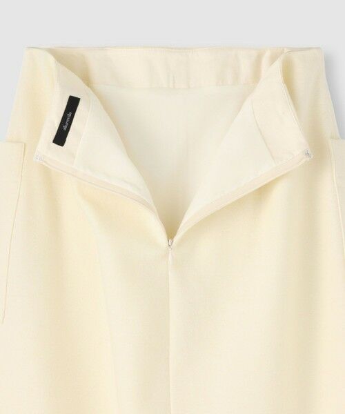 allureville / アルアバイル ロング・マキシ丈スカート | ◇カラーメルトン釦付タイトスカート | 詳細3