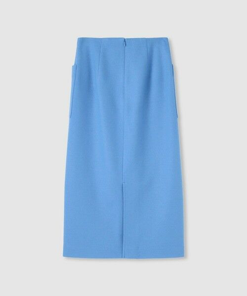 allureville / アルアバイル ロング・マキシ丈スカート | ◇カラーメルトン釦付タイトスカート | 詳細7