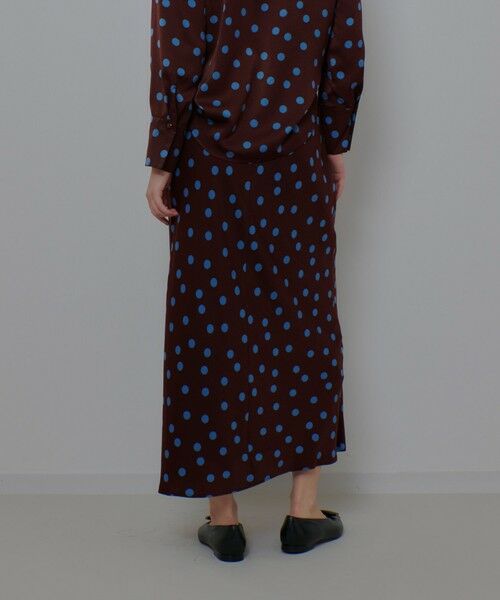 allureville / アルアバイル ミニ・ひざ丈スカート | コインドットナロースカート | 詳細4
