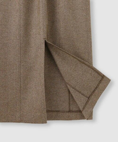 allureville / アルアバイル ミニ・ひざ丈スカート | シックツィードツイルサロペスカート | 詳細6