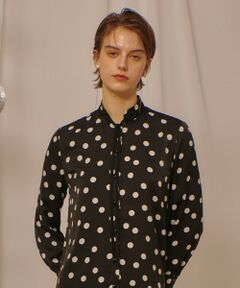 allureville / アルアバイル シャツ・ブラウス | コインドットナロータイブラウス