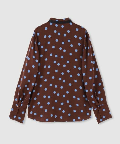 allureville / アルアバイル シャツ・ブラウス | コインドットナロータイブラウス | 詳細8