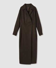 allureville / アルアバイル ドレス | ウールポリカシュクール風ワンピース