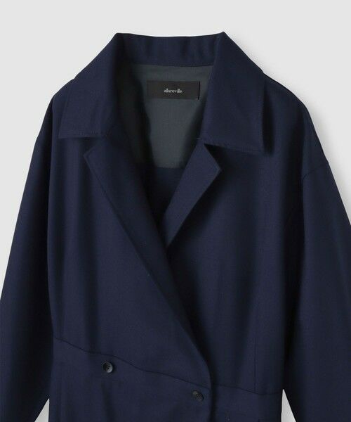 allureville / アルアバイル ドレス | ウールポリカシュクール風ワンピース | 詳細2