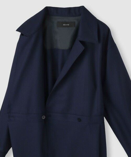 allureville / アルアバイル ドレス | ウールポリカシュクール風ワンピース | 詳細6