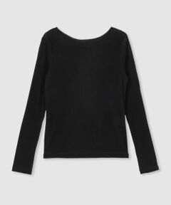 allureville / アルアバイル カットソー | シアーストライプロンT