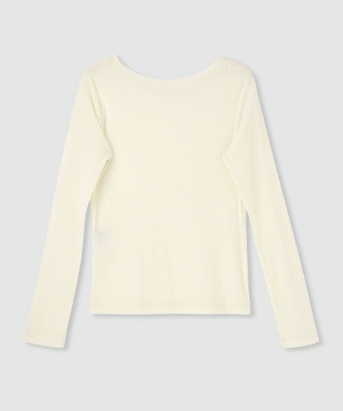 allureville / アルアバイル カットソー | シアーストライプロンT | 詳細1