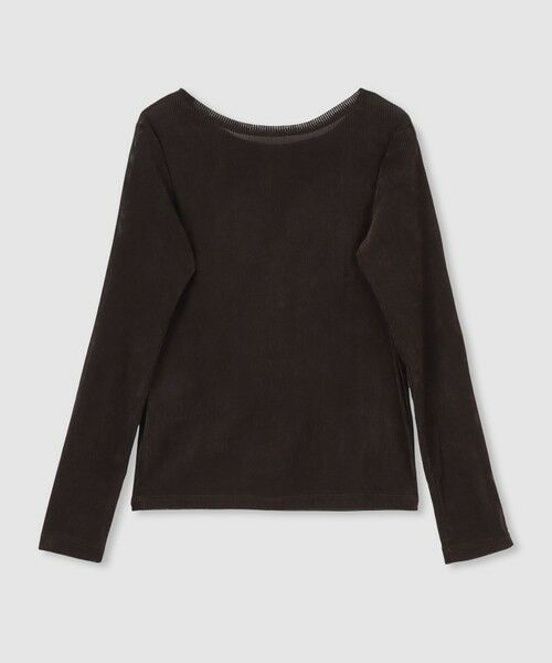 allureville / アルアバイル カットソー | シアーストライプロンT | 詳細8