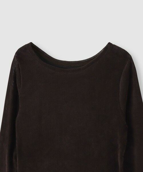 allureville / アルアバイル カットソー | シアーストライプロンT | 詳細9