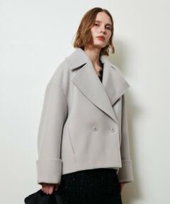 allureville / アルアバイル ダッフルコート | メルトンコクーンミドルコート