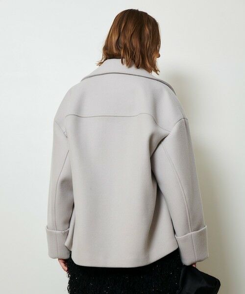 allureville / アルアバイル ダッフルコート | メルトンコクーンミドルコート | 詳細3