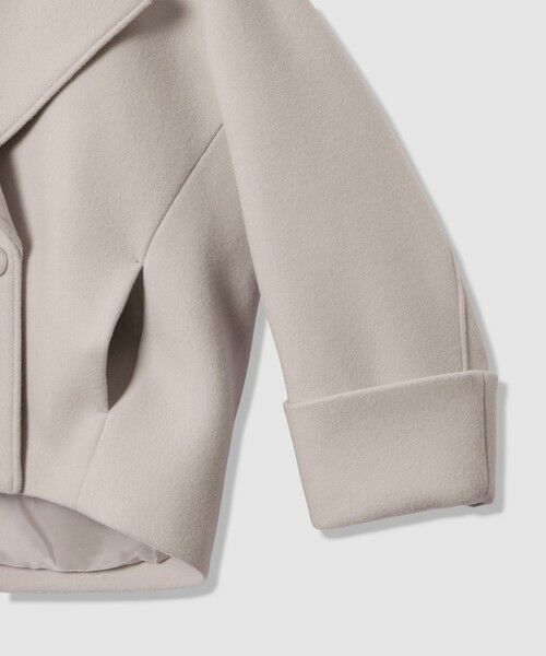 allureville / アルアバイル ダッフルコート | メルトンコクーンミドルコート | 詳細7