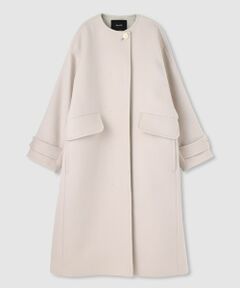 allureville / アルアバイル ダッフルコート | ノーカラーコクーンコート