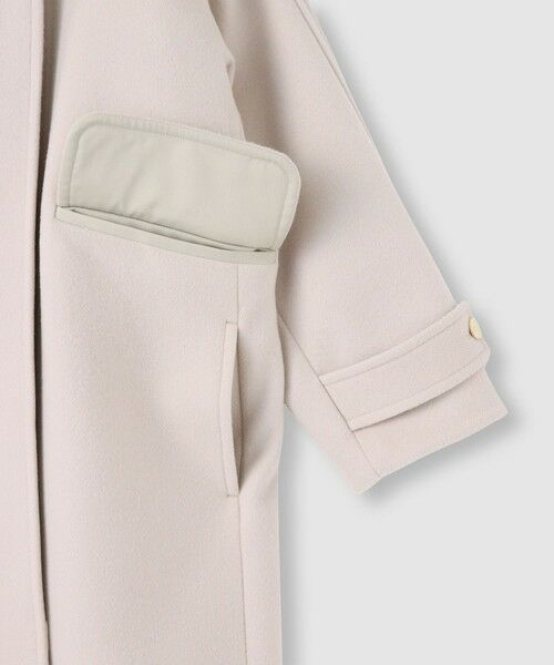 allureville / アルアバイル ダッフルコート | ノーカラーコクーンコート | 詳細3