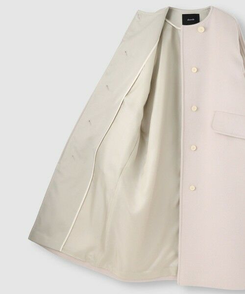 allureville / アルアバイル ダッフルコート | ノーカラーコクーンコート | 詳細5