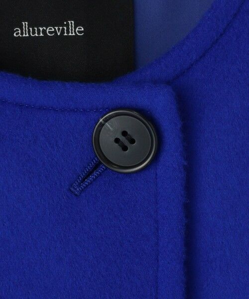 allureville / アルアバイル ダッフルコート | ノーカラーコクーンコート | 詳細9