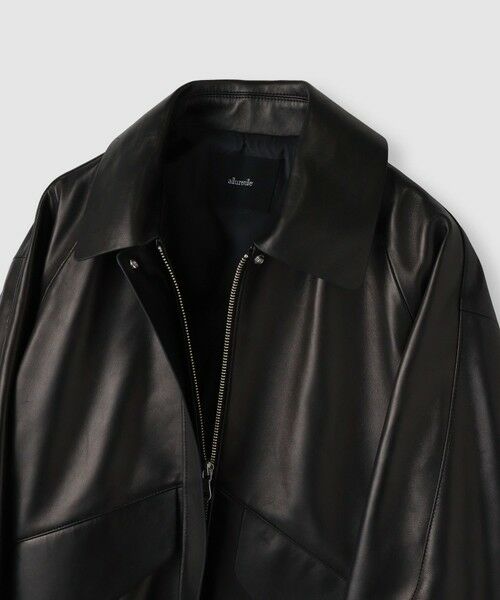allureville / アルアバイル ブルゾン | 別注ラムレザーブルゾン | 詳細2