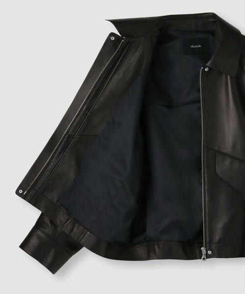 allureville / アルアバイル ブルゾン | 別注ラムレザーブルゾン | 詳細6