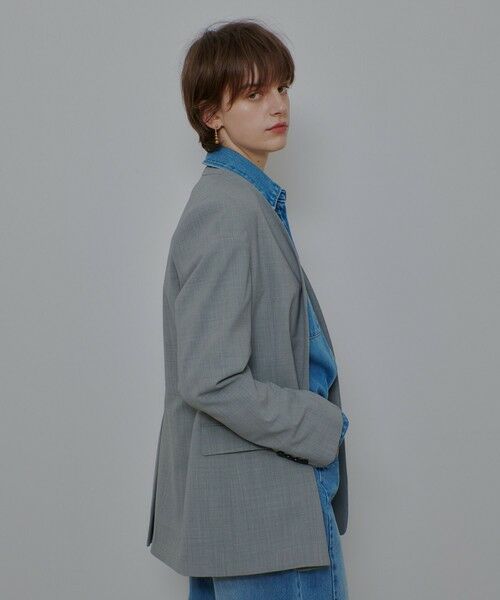 allureville / アルアバイル ノーカラージャケット | ストレッチノーカラージャケット | 詳細3