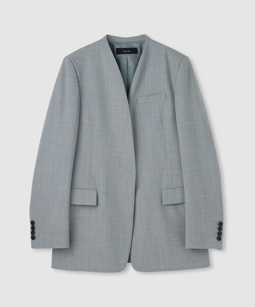 allureville / アルアバイル ノーカラージャケット | ストレッチノーカラージャケット | 詳細10